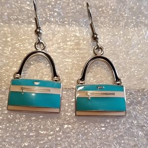 Miche Lila purse pierced earrings